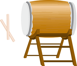 Taiko japanese drum