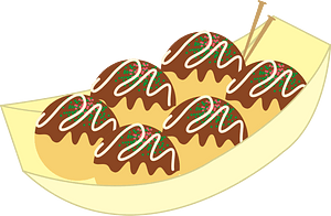 Takoyaki food