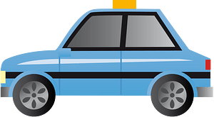 Taxi car