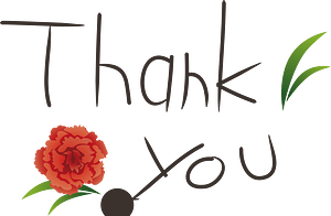 Thank you message