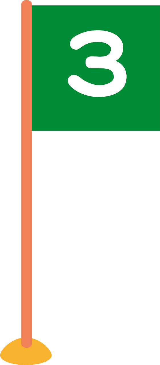 Third place flag