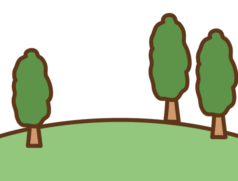 Trees landscape