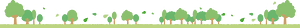 Trees line