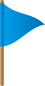 Triangle flag