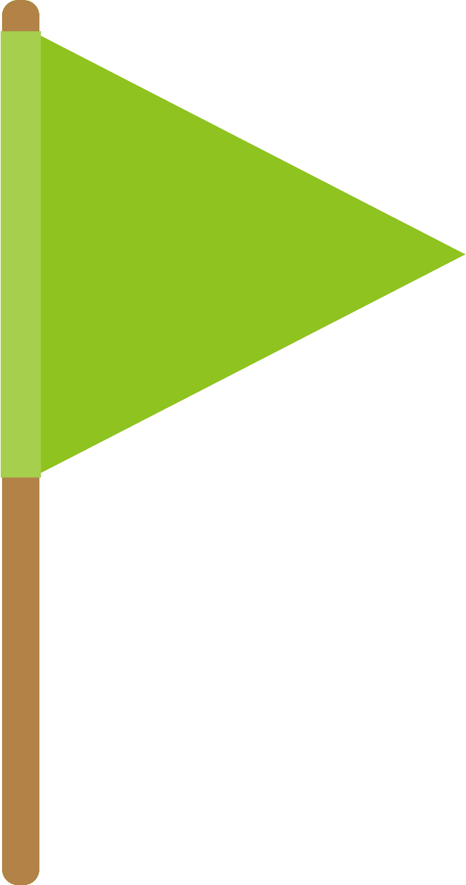 Triangle flag