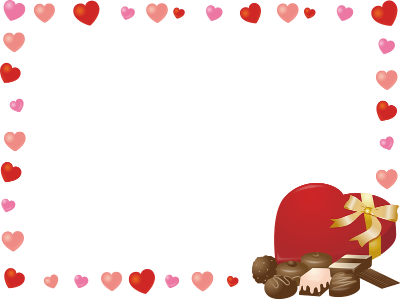 Valentines day frame