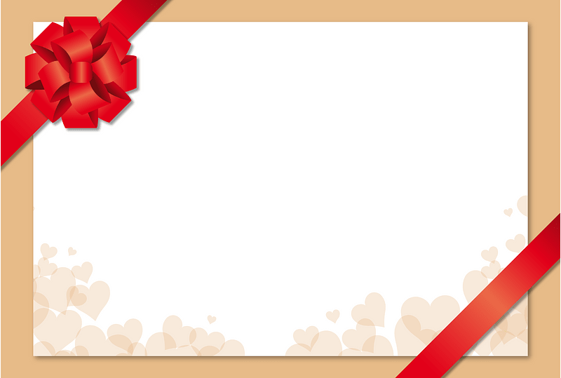Valentines day frame