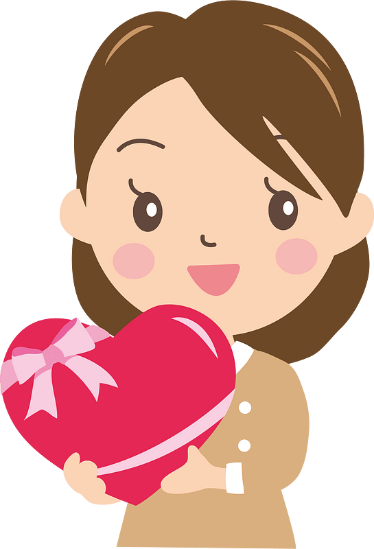 Valentines day girl
