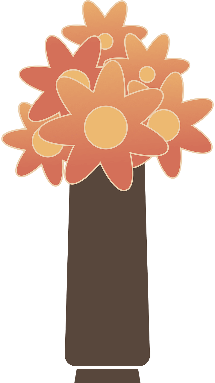 Vase flowers