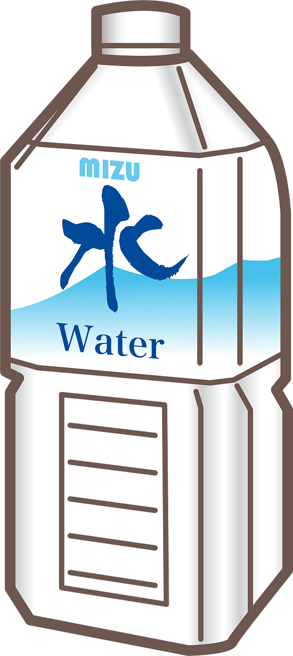Water plastic bottle