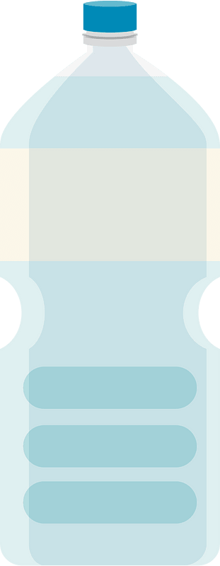 Water plastic bottle
