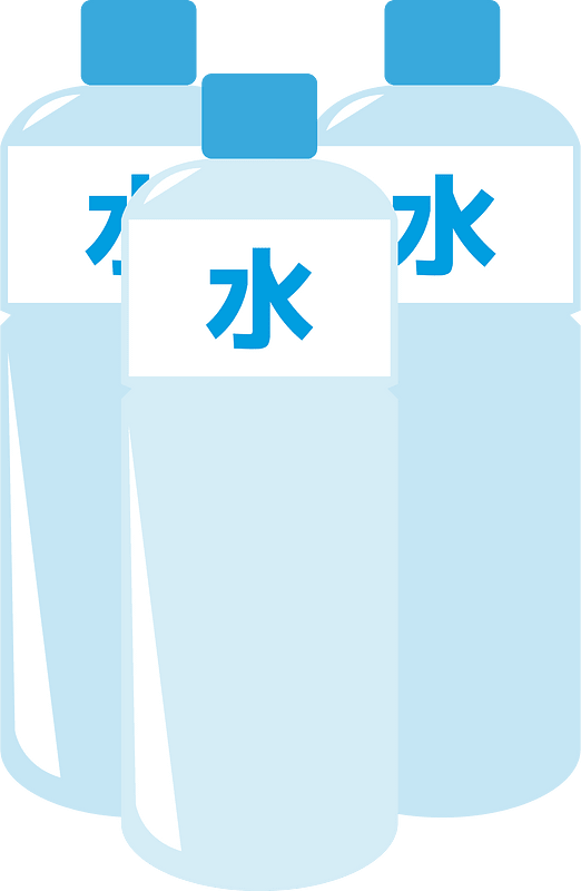 Water plastic bottle