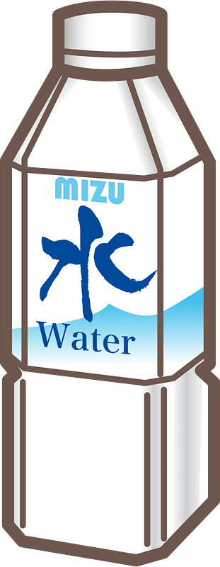 Water plastic bottle