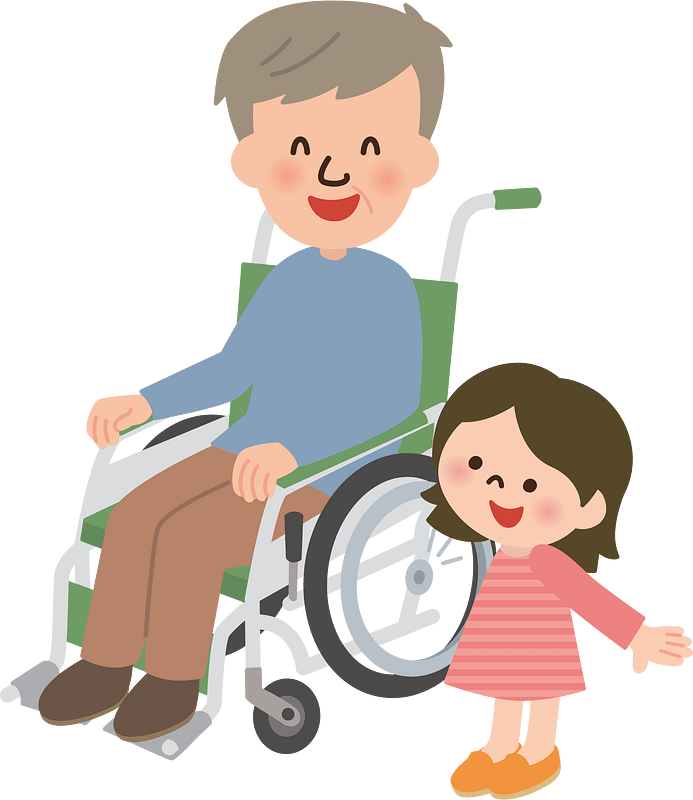 Wheelchair man