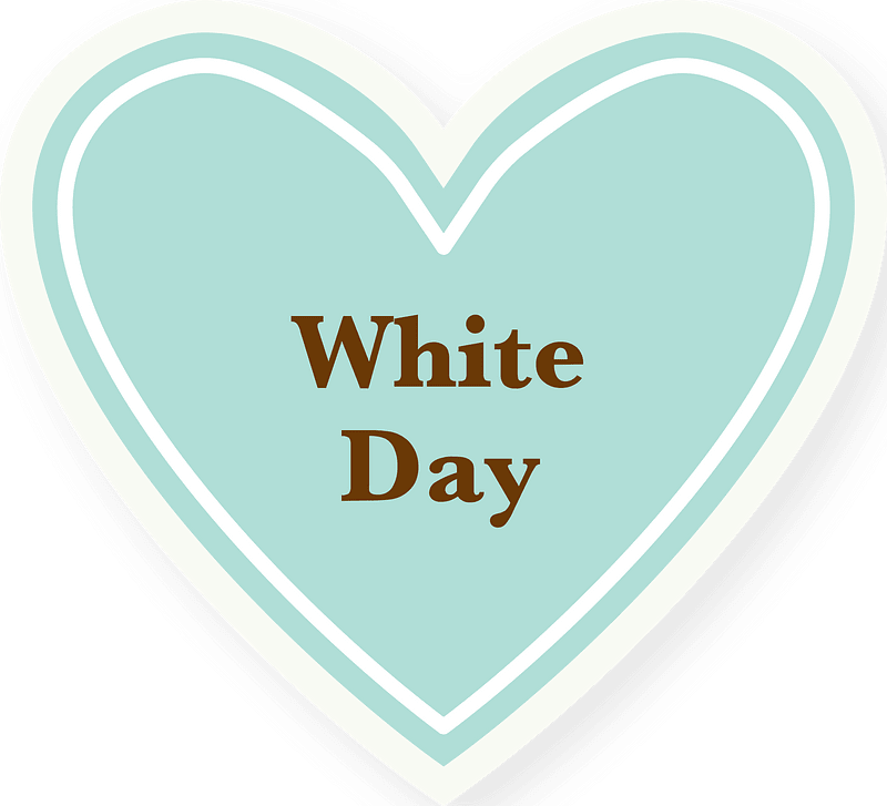 White day label