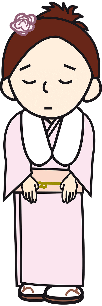 Woman in kimono