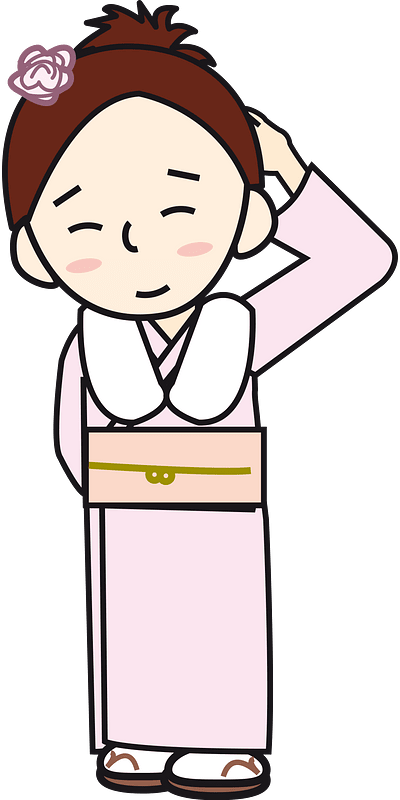 Woman in kimono
