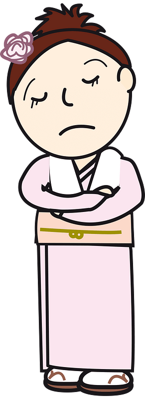 Woman in kimono