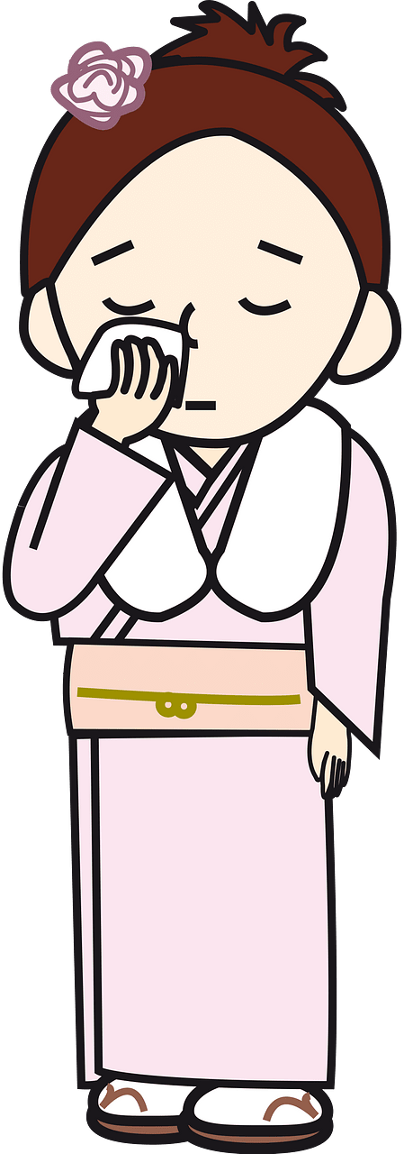 Woman in kimono