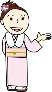 Woman in kimono