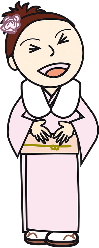 Woman in kimono
