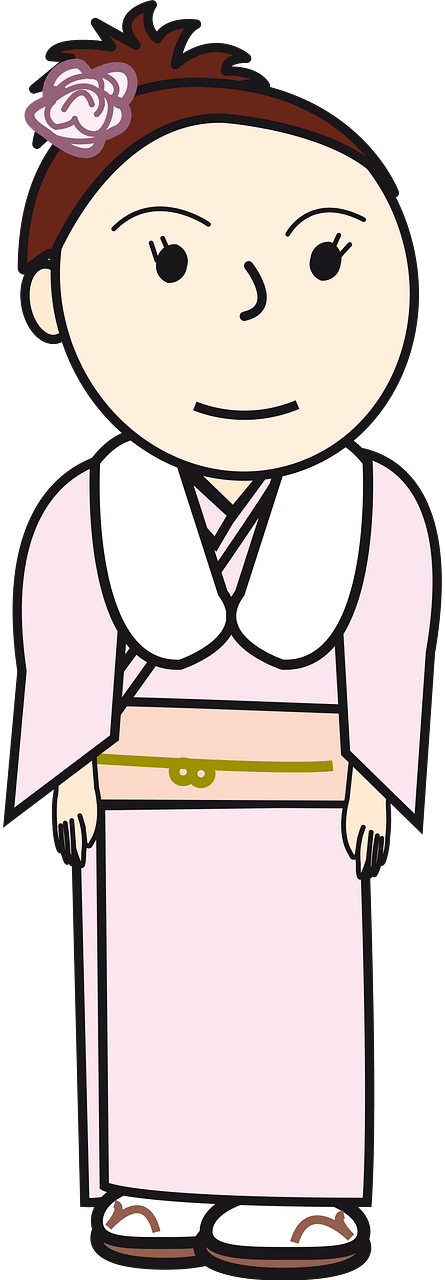 Woman in kimono