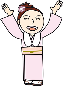 Woman in kimono