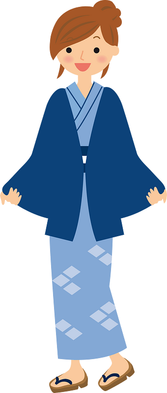 Woman in yukata