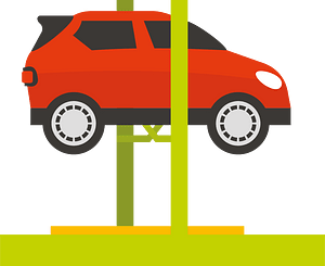Car repaiur crane