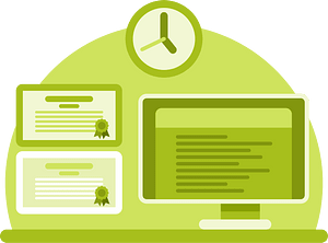 Online learning concept