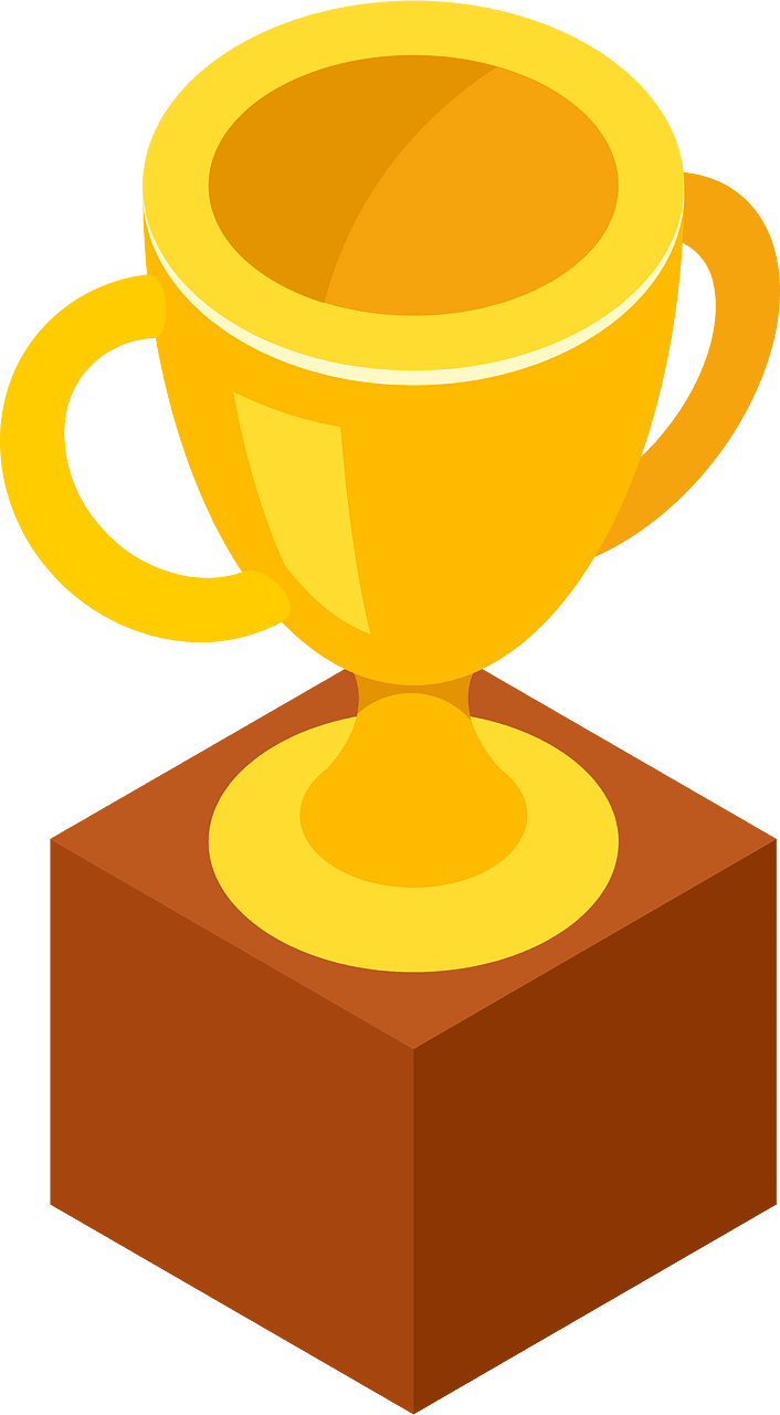 Gold trophy