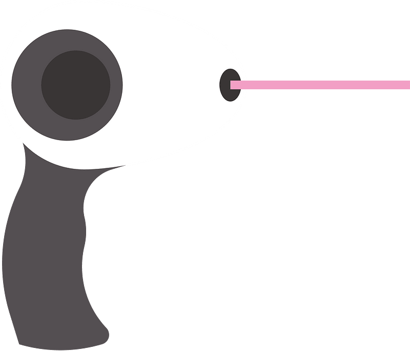 Laser hair removal device