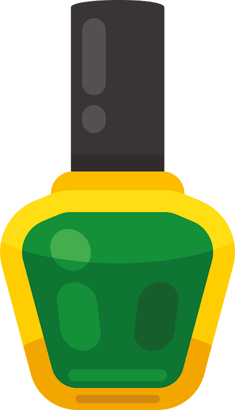 Nail polish color green