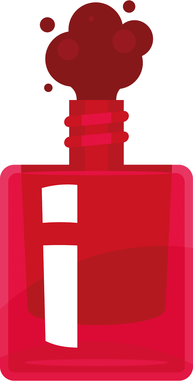 Nail polish color red