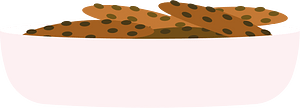 Plate of cookies