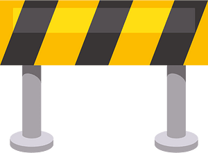 Road construction barriers