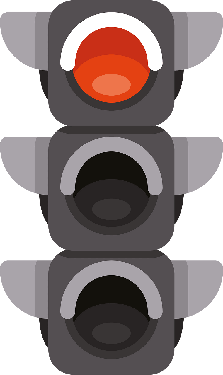 Traffic light red