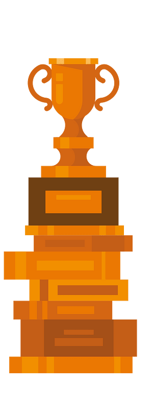 Trophy book bronze