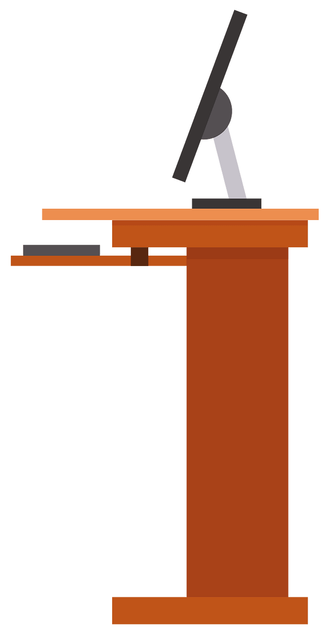 Workplace side view table