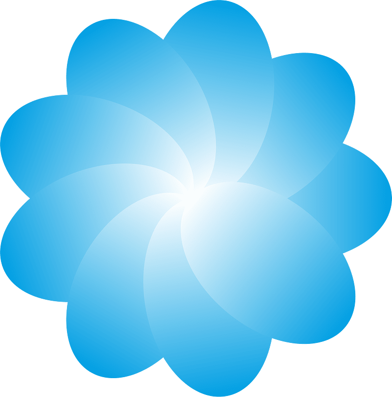 Blue flowers