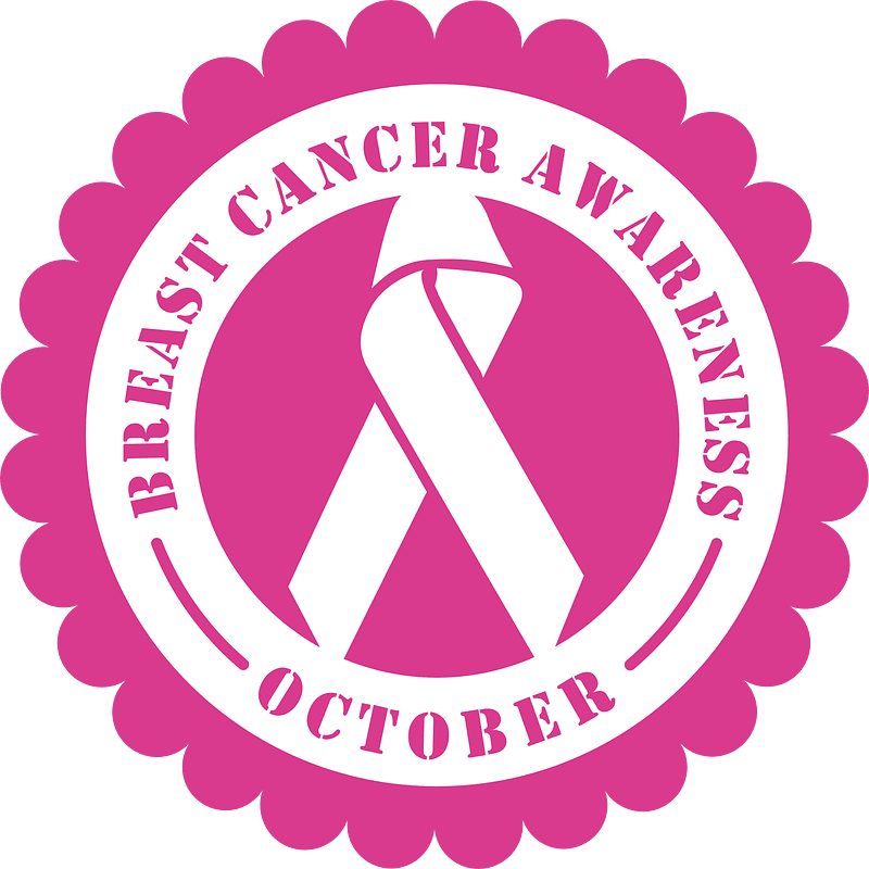 Breast cancer stickers