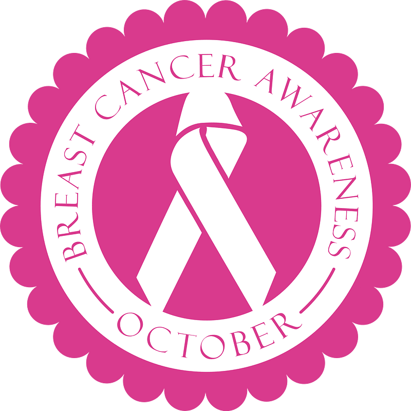 Breast cancer stickers