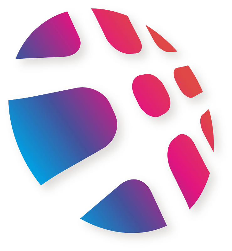 Circle cut logos