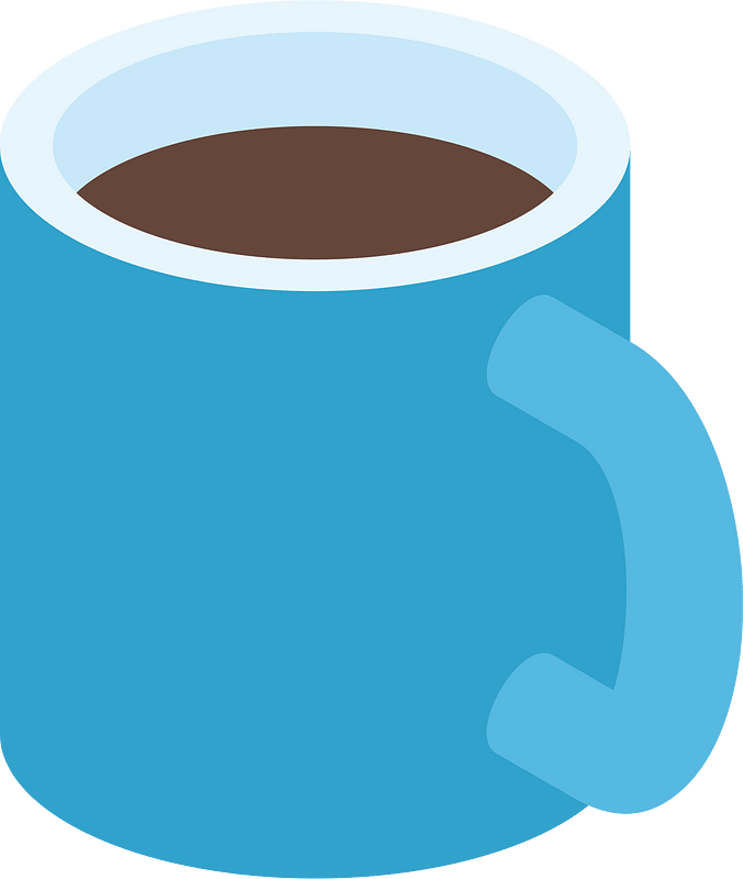 Colorful coffee cups