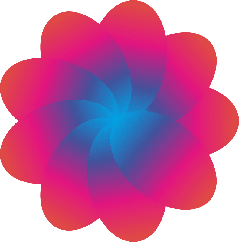 Flowers logo elements