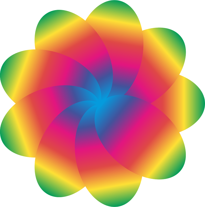 Flowers logo elements