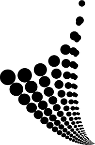 Halftone element dots