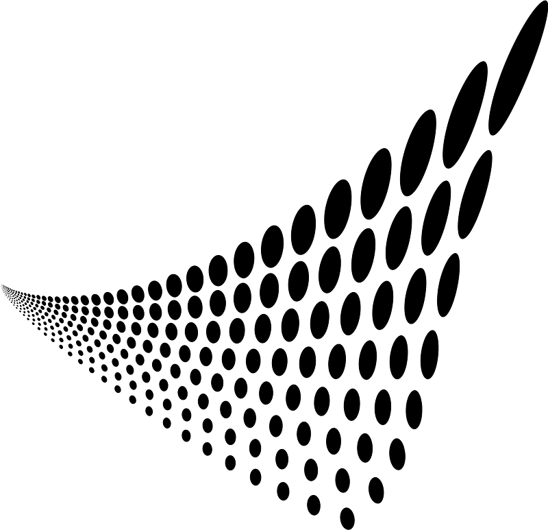 Halftone element dots