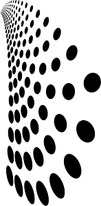 Halftone element dots