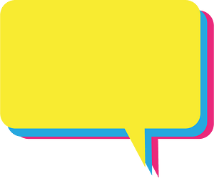 Speech balloon effect